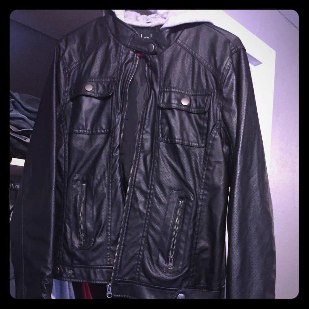 Leather jacket